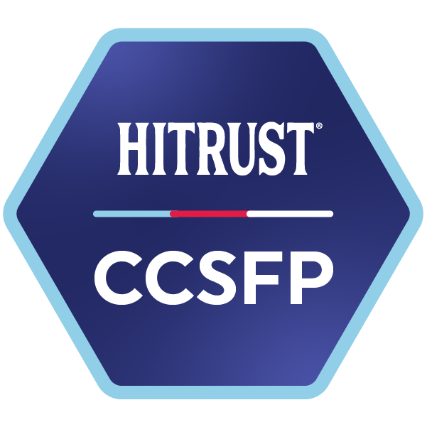 HITRUST CSF Certified (CCSFP)